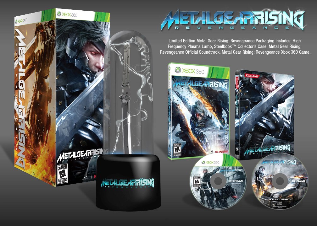 Limited special. Коллекционное издание Metal Gear Rising Revengeance Limited Editions. Metal Gear Rising ps4 диск. Raiden Metal Gear Rising фигурка коллекционное издание. Metal Gear Rising Steelbook xbox360.